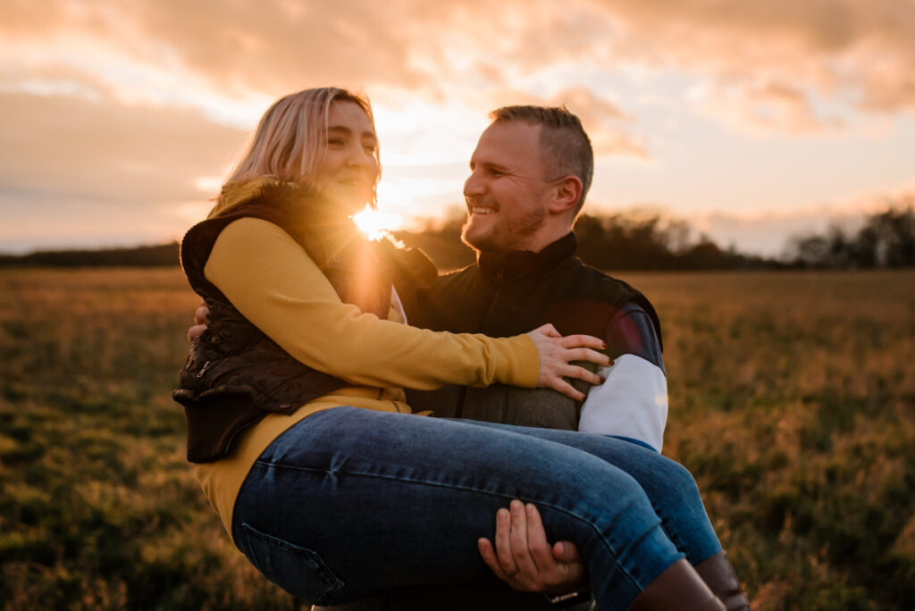 Rodinná fotografie Beroun západ slunce